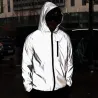 Reflekterende hettejakke - unisex