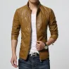 ChaquetasChaqueta de cuero delgada - con cremalleras / bolsillos