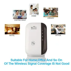 Wireless-N Wifi repeater - signal booster - 300MbpsNetwork