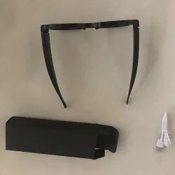 LED valaisevat lasit - punk tyyli - USB