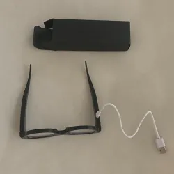 LED valaisevat lasit - punk tyyli - USB