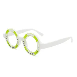 Gafas de solGafas de sol redondas retro - lentes transparentes