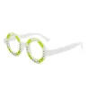 Gafas de solGafas de sol redondas retro - lentes transparentes