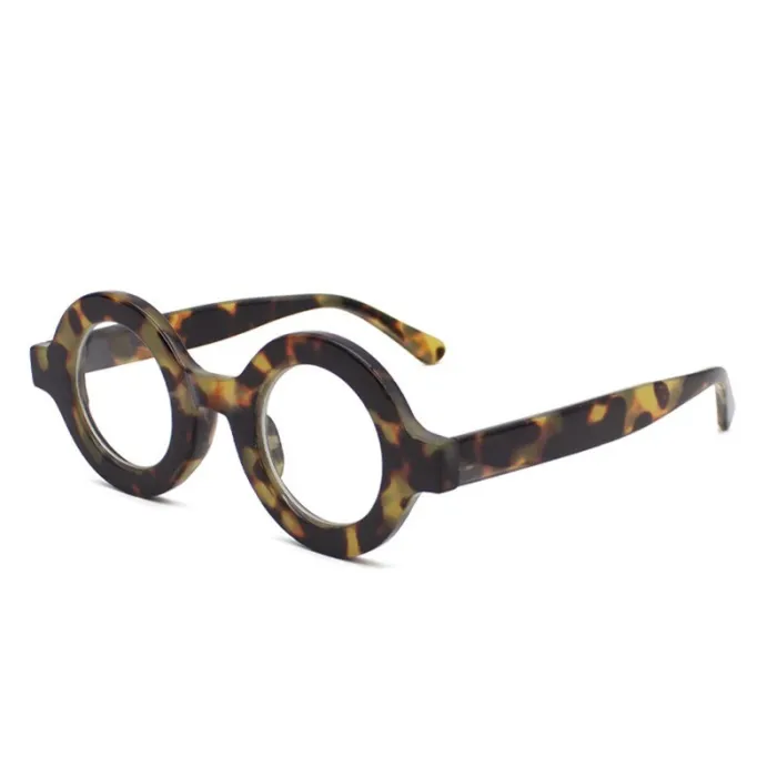Gafas de solGafas de sol redondas retro - lentes transparentes