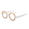 Gafas de solGafas de sol redondas retro - lentes transparentes