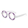 Gafas de solGafas de sol redondas retro - lentes transparentes