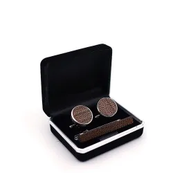 Elegante mansjettknapper / knyteklemme - sett