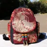 Canvas-Rucksack - buntes Ethno-Design