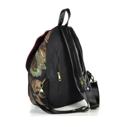 Canvas-Rucksack - buntes Ethno-Design