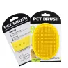 CuidadoCepillo de aseo para perros/gatos - peine de goma - mango de anilla ajustable