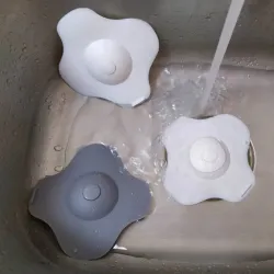 Crépine d'évier en silicone - bouchon