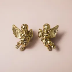 Engelformet møbelhåndtak - 2 stk
