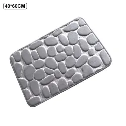 Tapis de bain antidérapant - mousse mémoire - 40*60cm