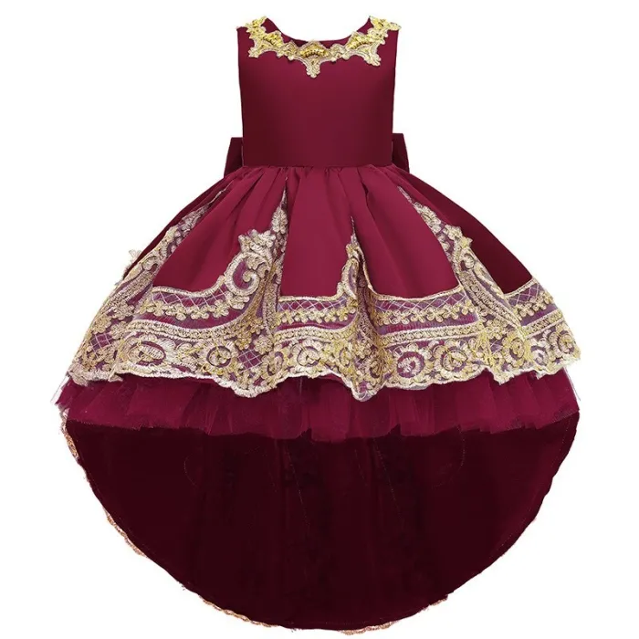 Robe irrégulière élégante - costume de princesse