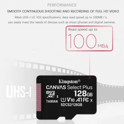Kingston - carte mémoire micro SD - 32 Go - 64 Go - 128 Go - 256 Go - 512 Go