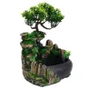 Fontanna wodospadowa - nawilżacz powietrza ze światłem - 220V - wtyczka EUDekoracje
