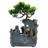 Waterfall fountain - air humidifier with light - 220V - EU plugDecoration
