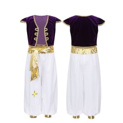 Arabisk prins - kostyme for gutter - sett