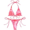Baño y ropaConjunto de bikini sexy - efecto de color metalizado
