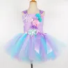 Robe princesse / sirène - avec LED - déguisement fille