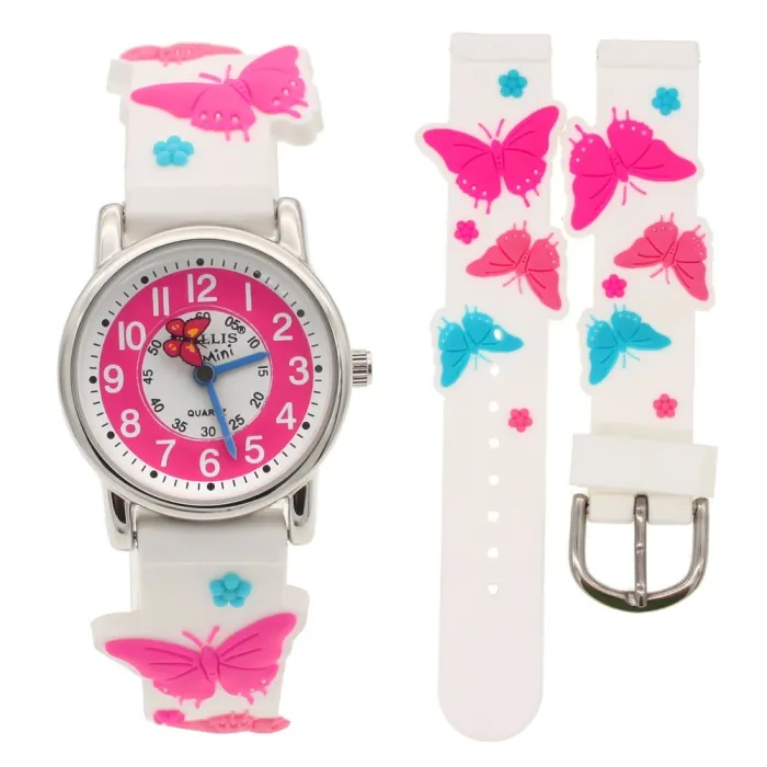 Kids Quartz watch - decorative silicone strapWatches