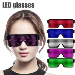 LED-briller - Batteri / USB-drevet