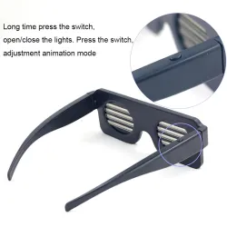 PartyLentes LED - Batería / USB alimentado