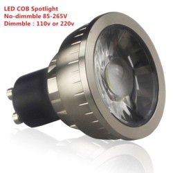 GU10 COB LED - spotlight - 9W - 12W - 15W - 10 stk.