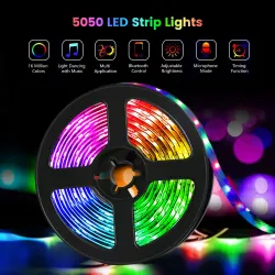 Striscia LED RGB - Bluetooth - con telecomando