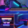 Tiras de LEDTira LED RGB - Bluetooth - con mando a distancia