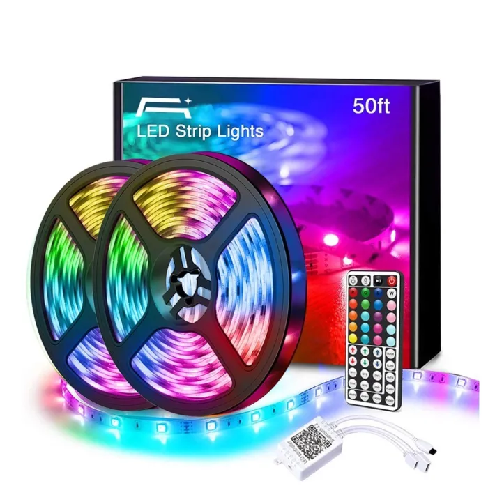Striscia LED RGB - Bluetooth - con telecomando
