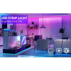 Striscia LED RGB - Bluetooth - con telecomando