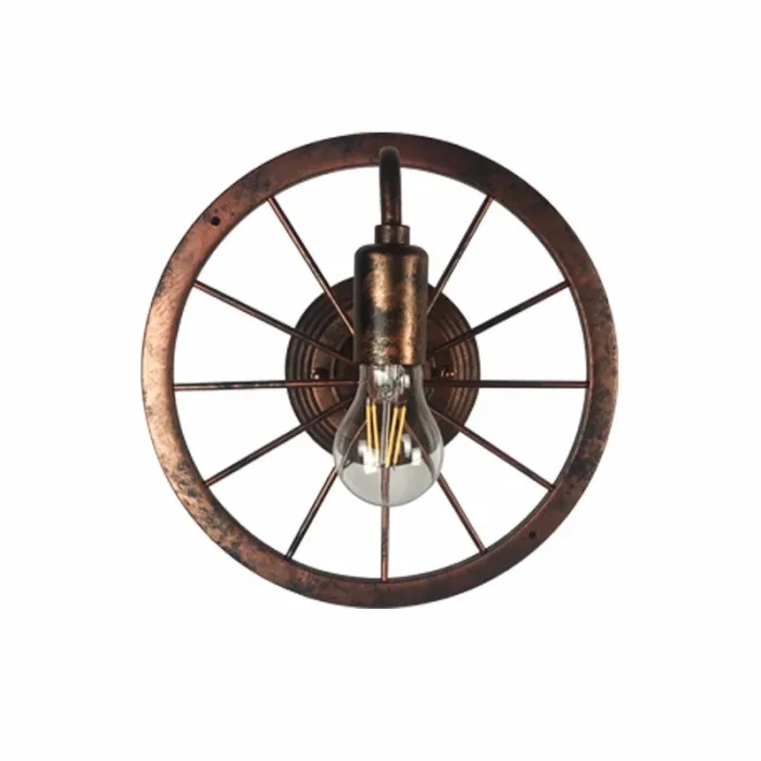 Roue industrielle vintage - applique
