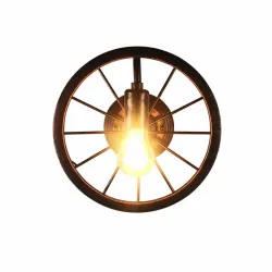Roue industrielle vintage - applique