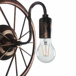 Roue industrielle vintage - applique