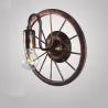 Roue industrielle vintage - applique