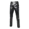 Pantalon métallique brillant à la mode