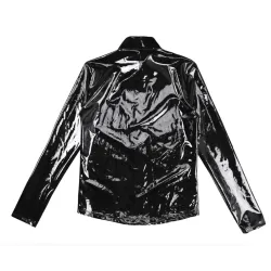 ChaquetasCazadora de charol brillante