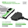 Câble SATA vers USB 3.0 / USB 2.0 - adaptateur