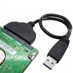SATA kabel til USB 3.0 / USB 2.0 - adapter
