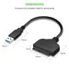 SATA kabel naar USB 3.0 / USB 2.0 - adapterKabels