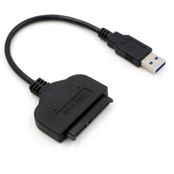 SATA-kaapeli USB 3.0 / USB 2.0 -sovittimeen