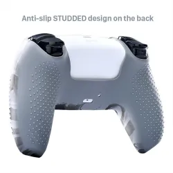 Silikondeksel - for Sony PS5-kontroller - med tommelgrep