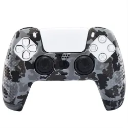 Silikonowe etui - na kontroler Sony PS5 - z uchwytami na kciukiControllers