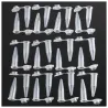Mini plastikowe probówki laboratoryjne do wirówek - 42 * 11mm - 100 sztukRurki Wirówkowe
