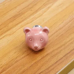 3D-Keramikbär - Möbelgriffe - Knöpfe