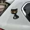 Isosilmäinen musta kissa - autotarra