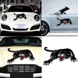 Black tiger - vinyl car stickerStickers