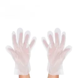 Gants transparents jetables - à usage alimentaire / médical / chirurgical - 100 pièces
