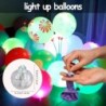 Boules lumineuses LED RGB rondes - fête / ballon lumineux - 100 pièces